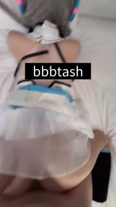 小母狗cos洛天依被后入内射